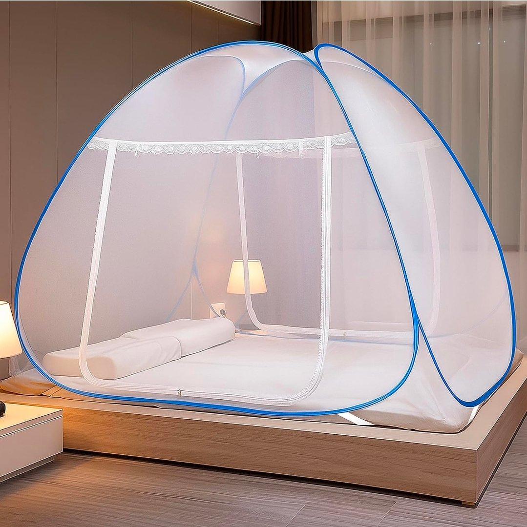 Mosquito net for king size bed white
